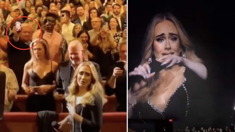 Adele Moved To Tears After Comforting Fan At Concert