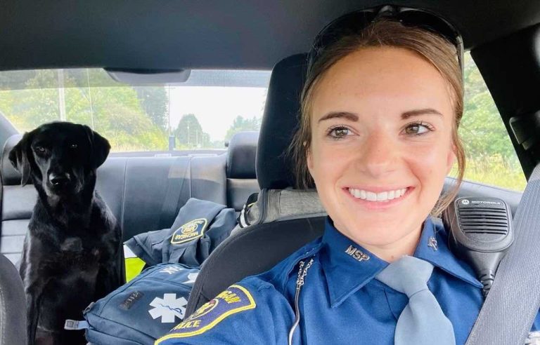 ‘Something Special Happened’ When A Trooper Responded To An Abandoned Dog Call