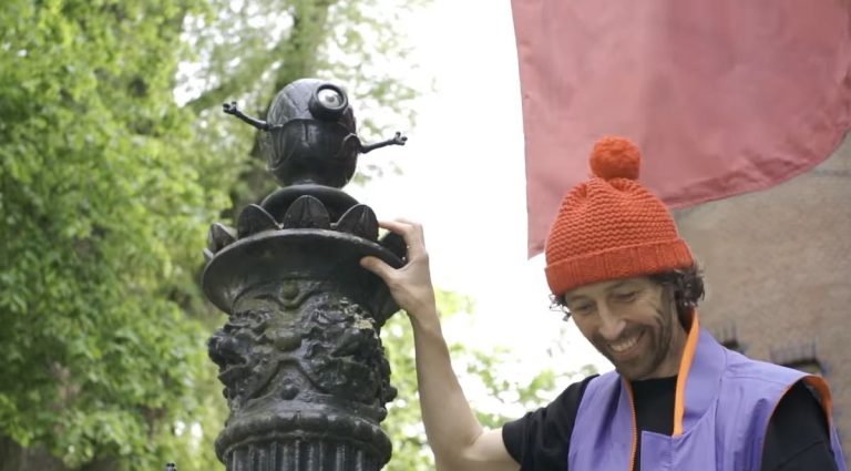 Man Transforms Mundane Objects On City Streets Into Funny Art Pieces