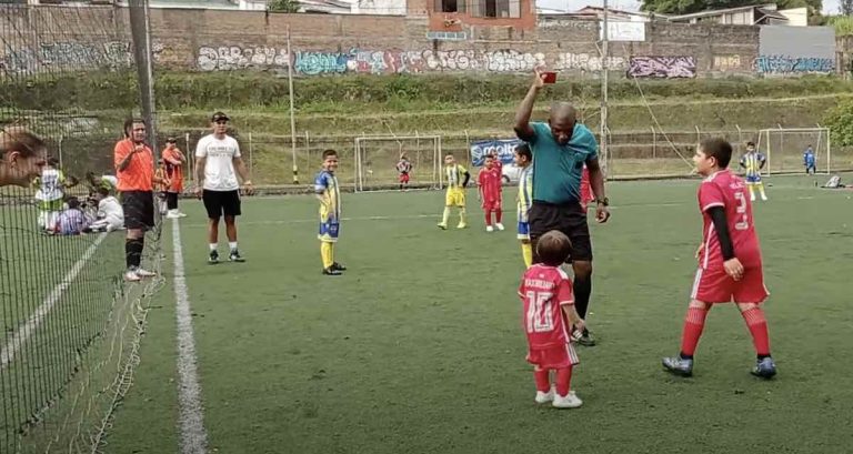 toddler gets red card