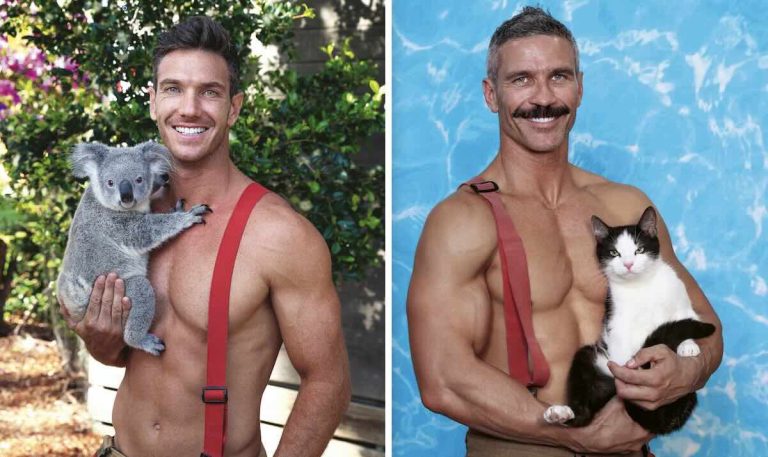 Australian Firefighters Turn Up the Heat With Adorable Animals for Charities