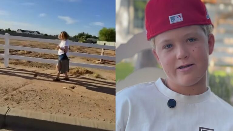 Arizona Boy Spots A Lost Woman With Dementia Wandering in the Heat and Quickly Acts to Save Her Life